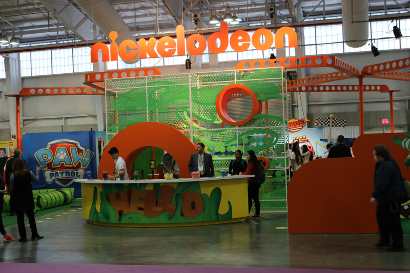 Nickelodeon is the number one source of character costumes at the event.